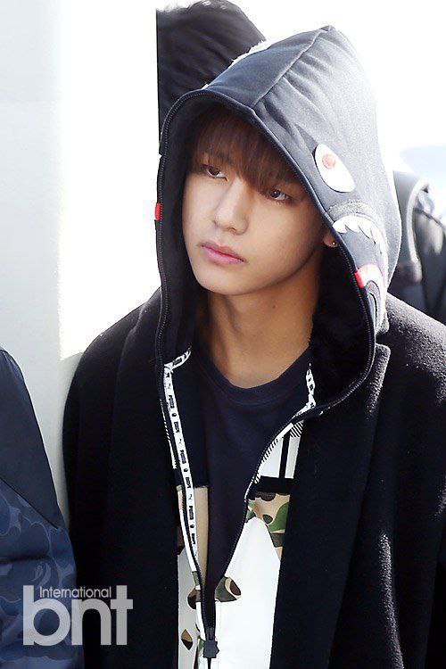 A moment captured by V (BTS)'s fan