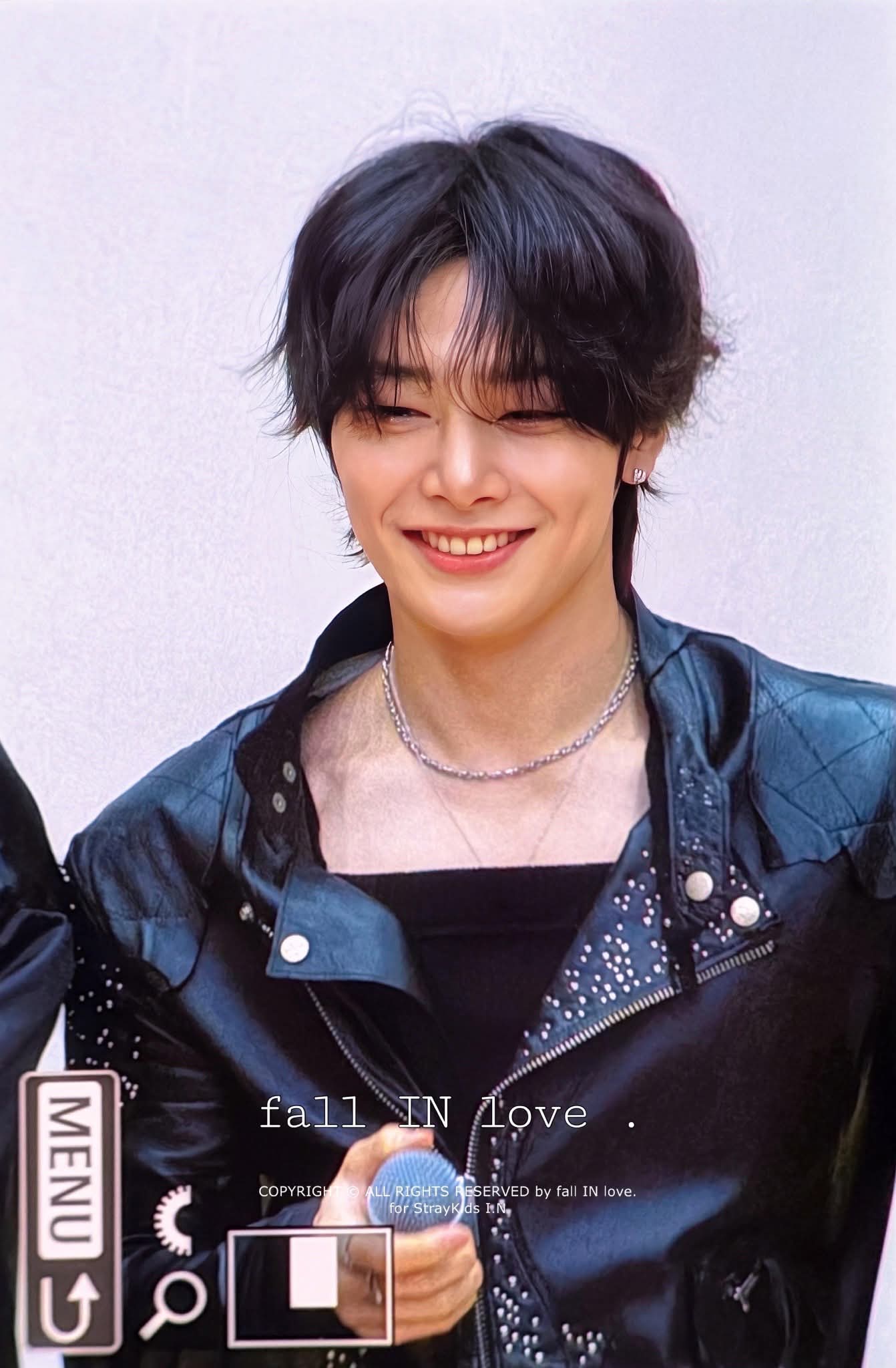 A moment captured by I.N (Stray Kids)'s fan