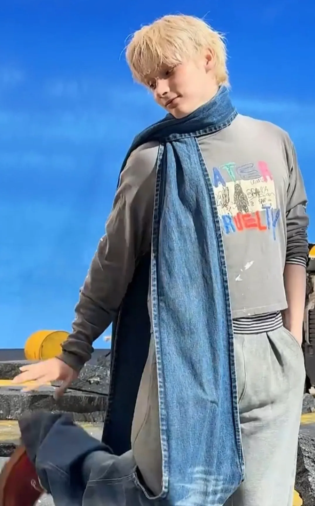 A moment captured by HueningKai (TOMORROW X TOGETHER)'s fan