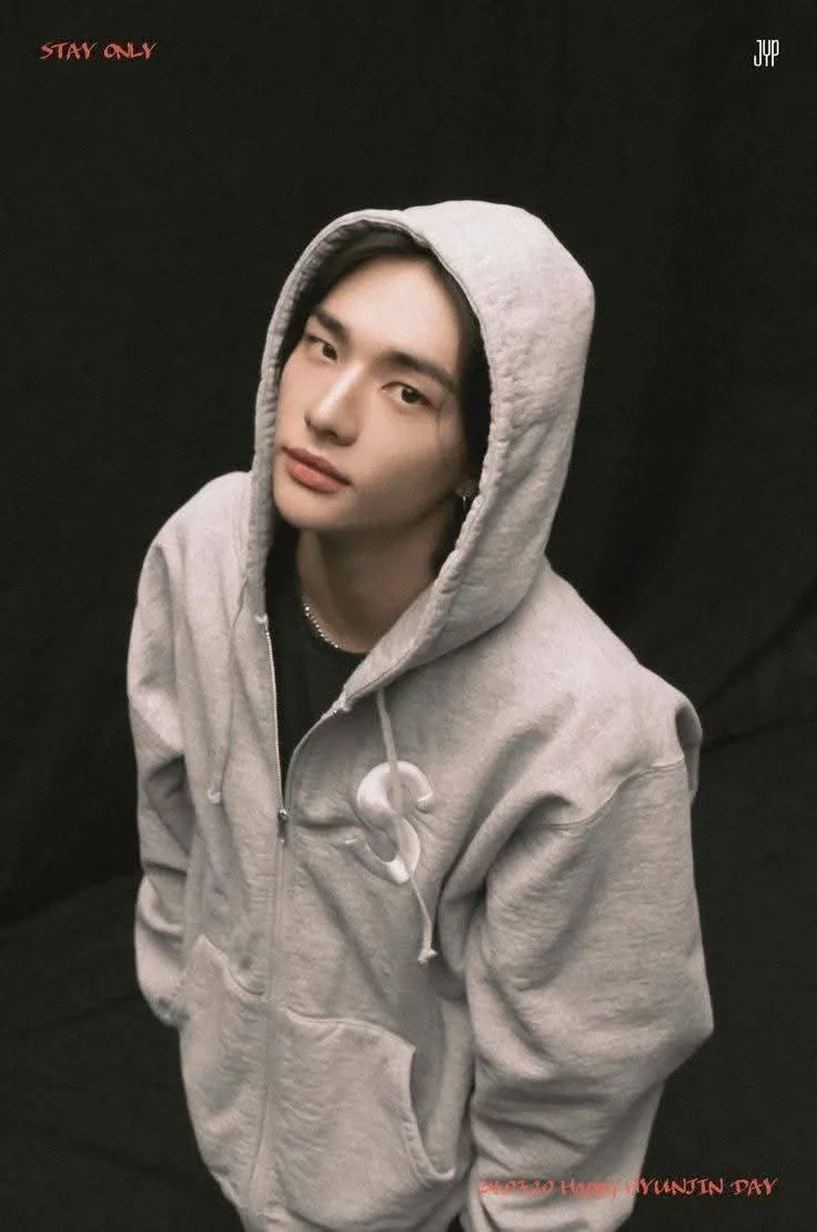 Behind-the-scenes cut of Hyunjin (Stray Kids)