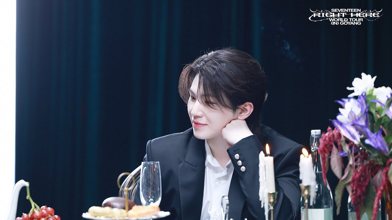Recent activity shot of Woozi (SEVENTEEN)