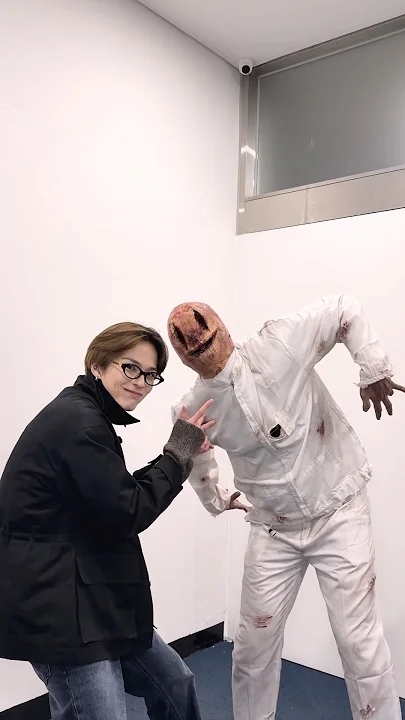 TREASUREの舞台裏ショット