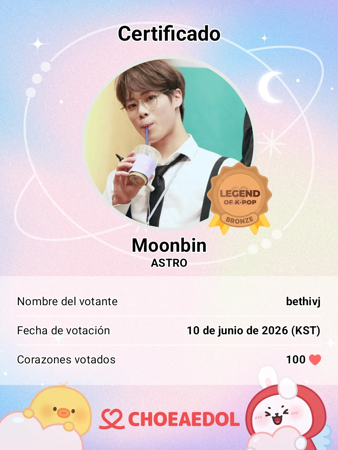 Behind-the-scenes cut of Moonbin (ASTRO)