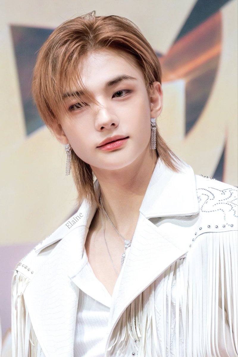 A moment captured by Hyunjin (Stray Kids)'s fan