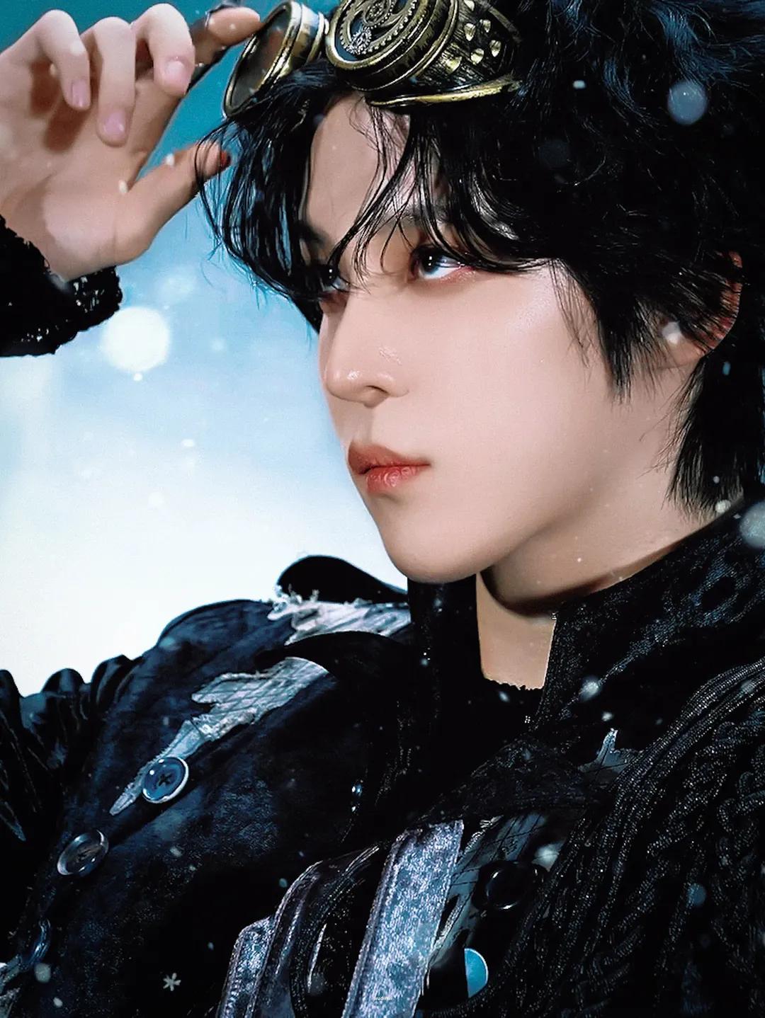 Behind-the-scenes cut of Yunho (ATEEZ)