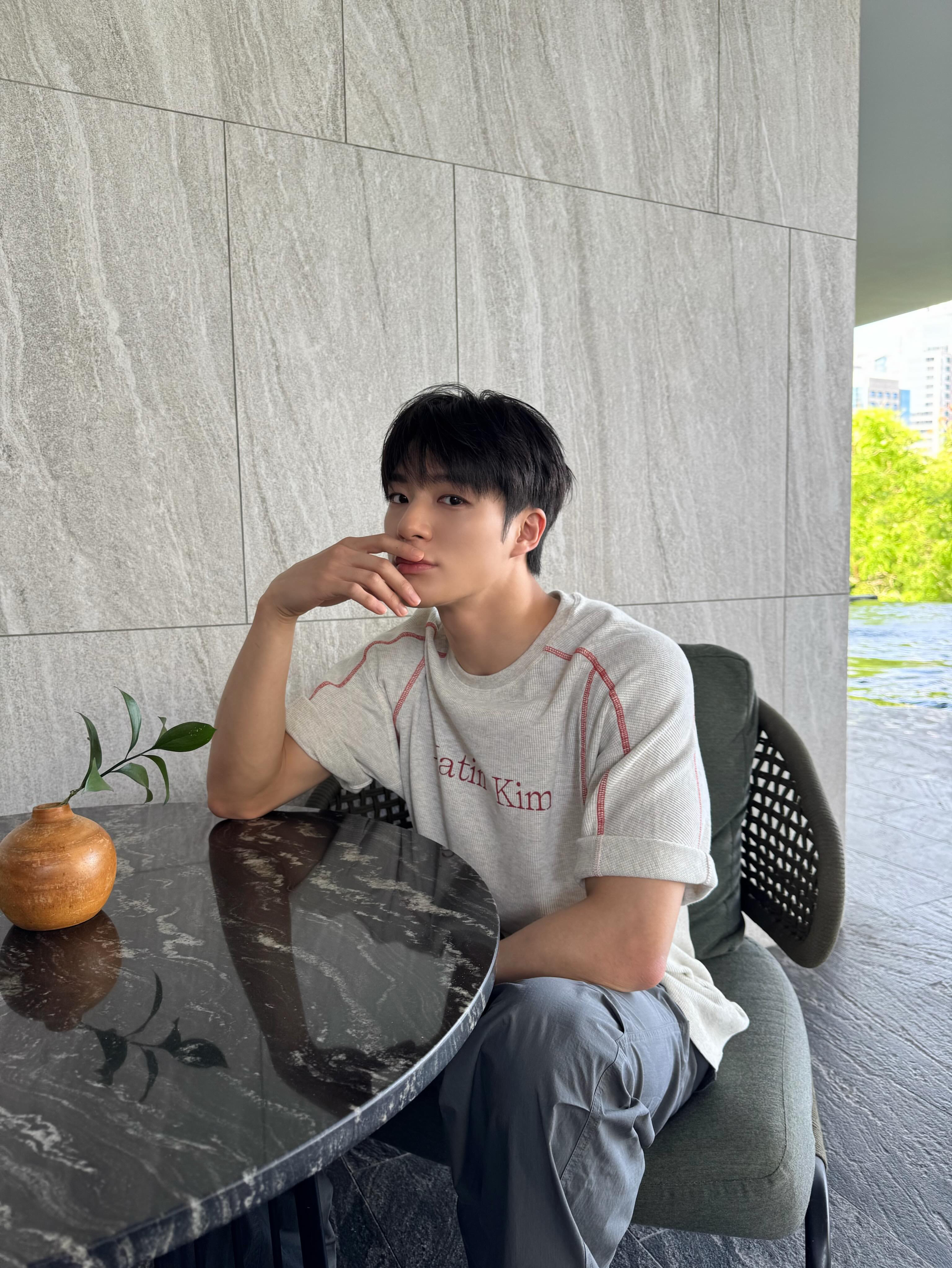 Recent activity shot of Jeno (NCT DREAM)
