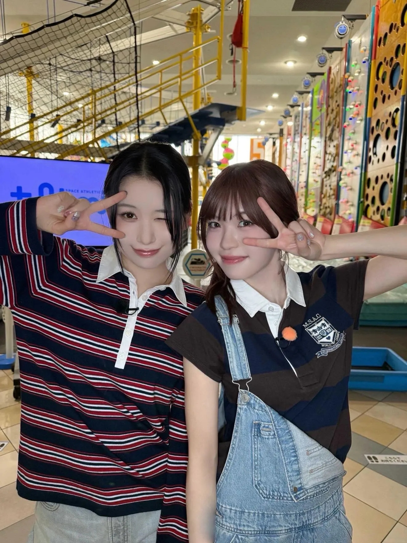 Recent activity shot of Kasahara Momona (ME:I)