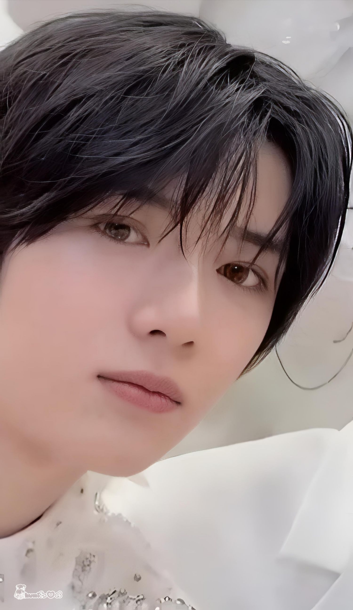 A heartfelt wallpaper shared by Beomgyu (TOMORROW X TOGETHER)'s fans