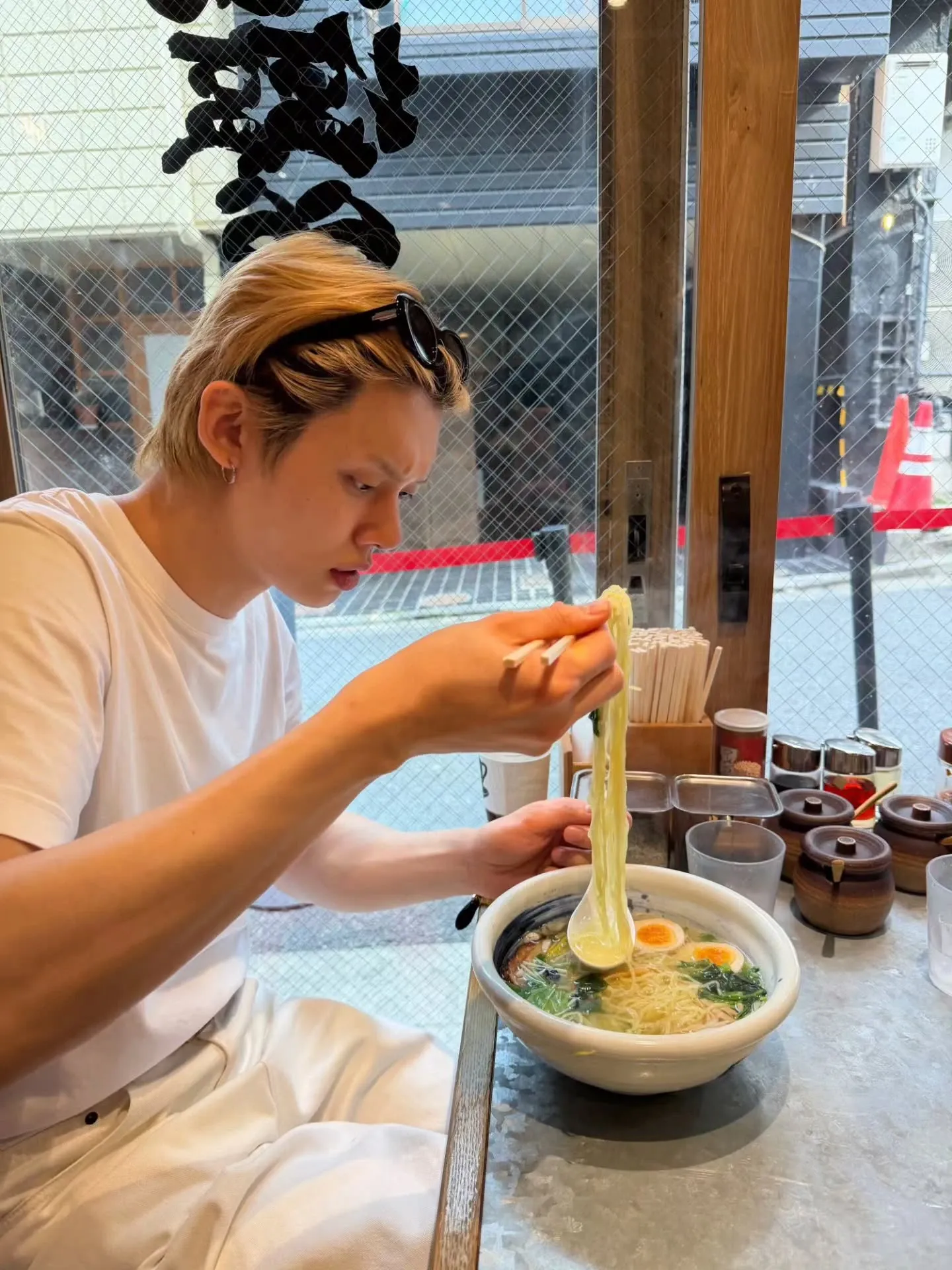 A moment captured by Yeonjun (TOMORROW X TOGETHER)'s fan