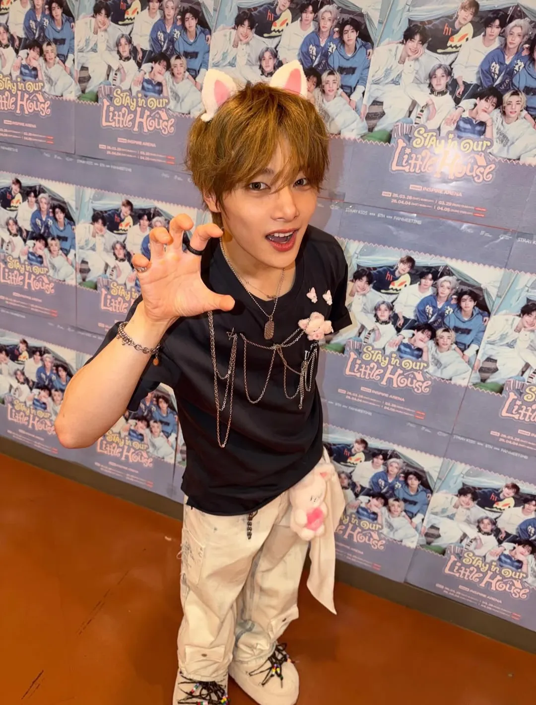 Recent activity shot of I.N (Stray Kids)