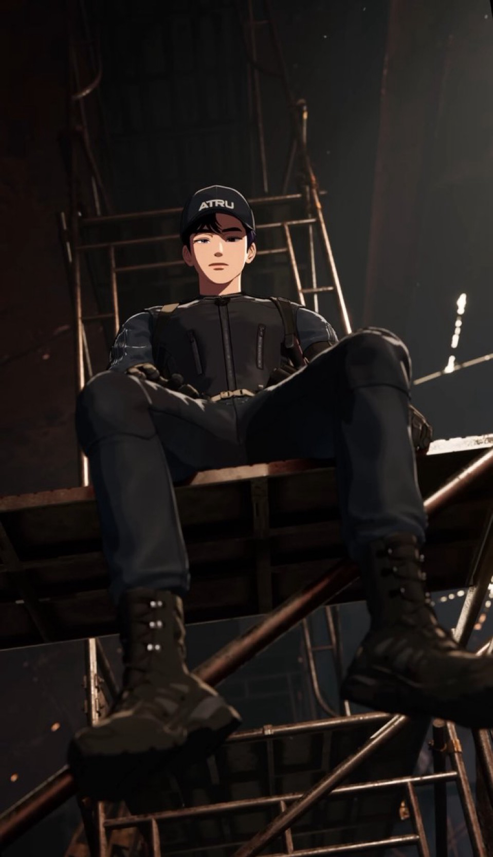 A moment captured by Yejun (PLAVE)'s fan