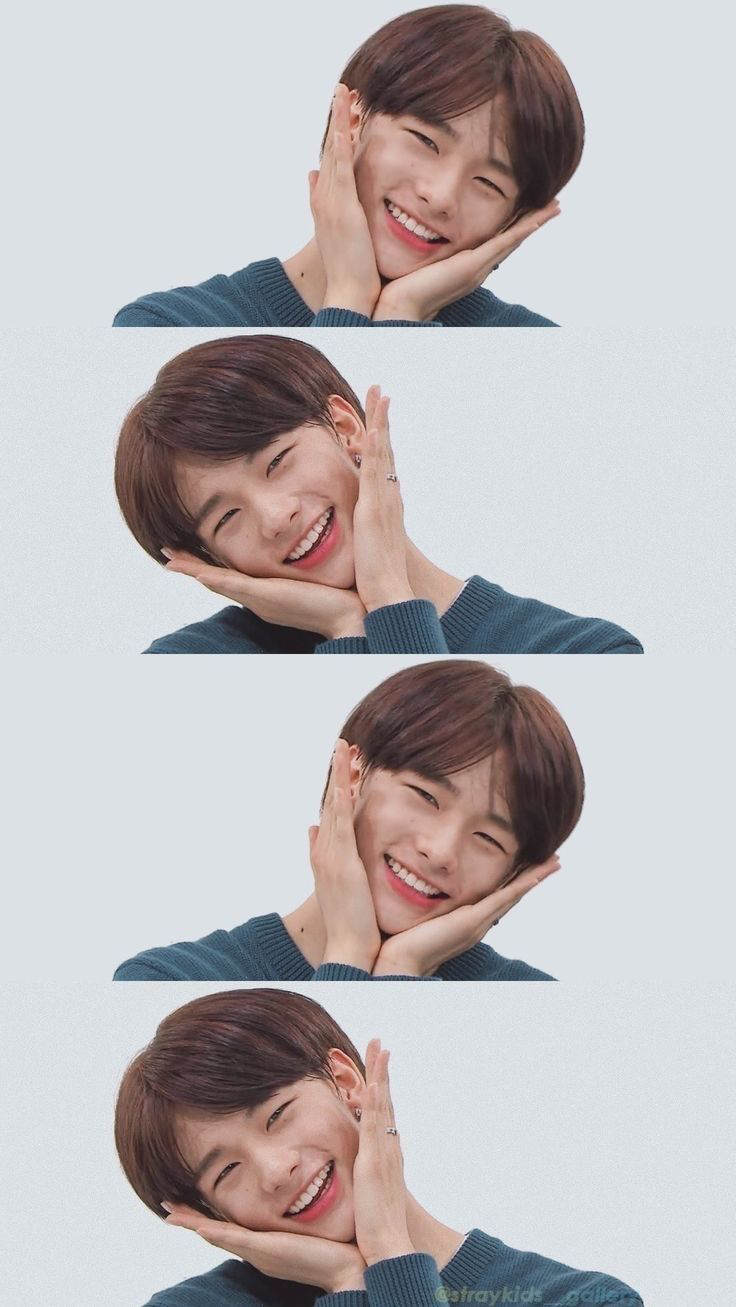 A heartfelt wallpaper shared by Hyunjin (Stray Kids)'s fans