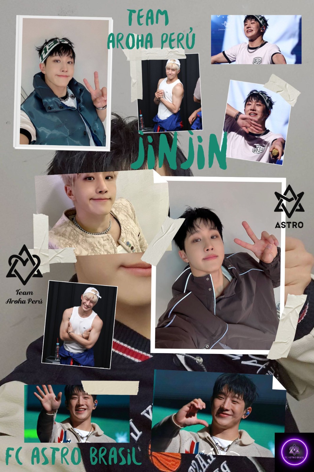 A moment captured by Jinjin (ASTRO)'s fan