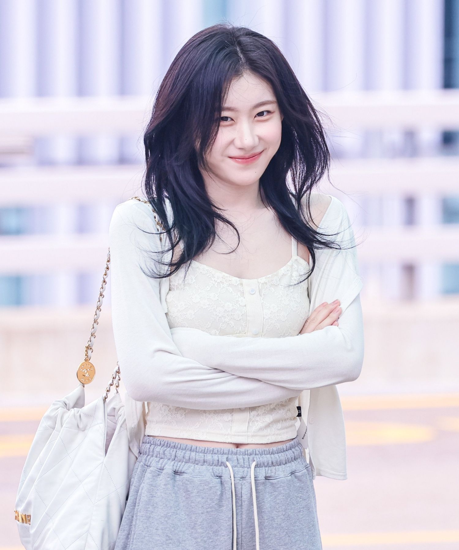 A moment captured by ITZY's fan