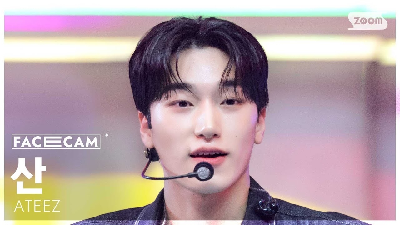 A moment captured by San (ATEEZ)'s fan