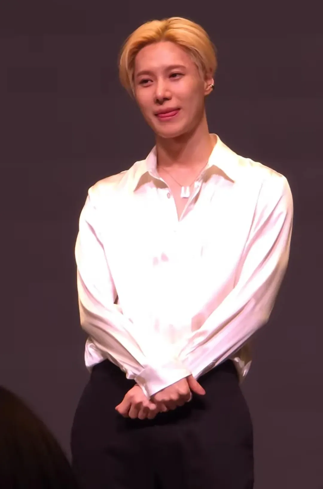 A moment captured by Taemin (SHINee)'s fan