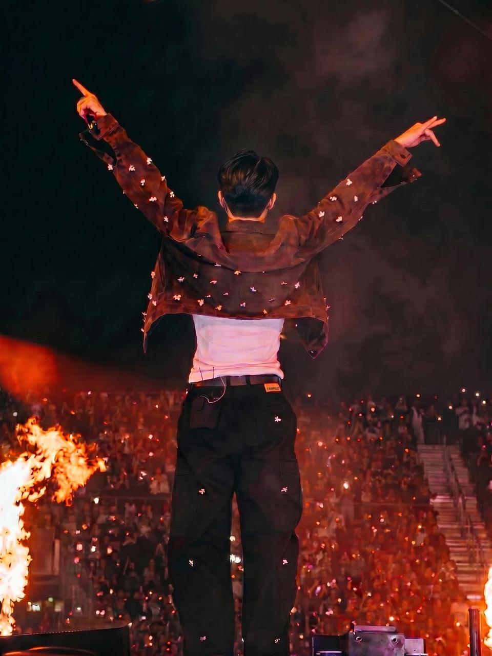Potret di balik layar Jin (BTS)