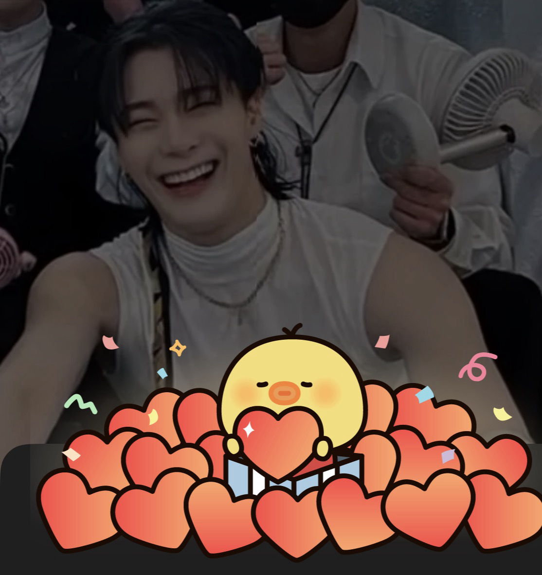 Recent activity shot of Moonbin (ASTRO)