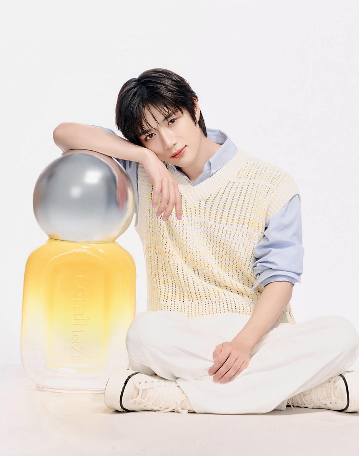 A moment captured by Beomgyu (TOMORROW X TOGETHER)'s fan