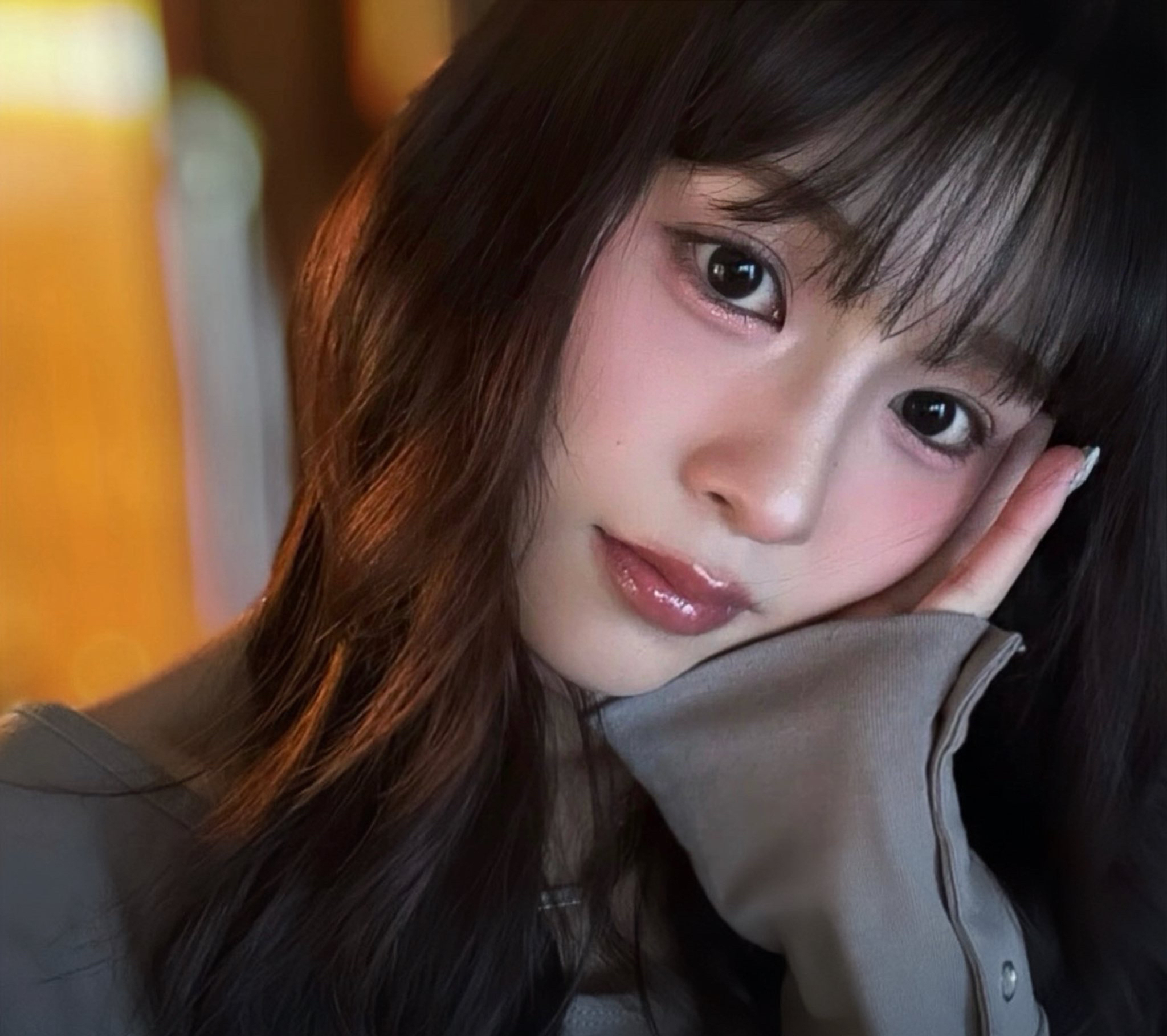 A moment captured by Ishii Ran's fan