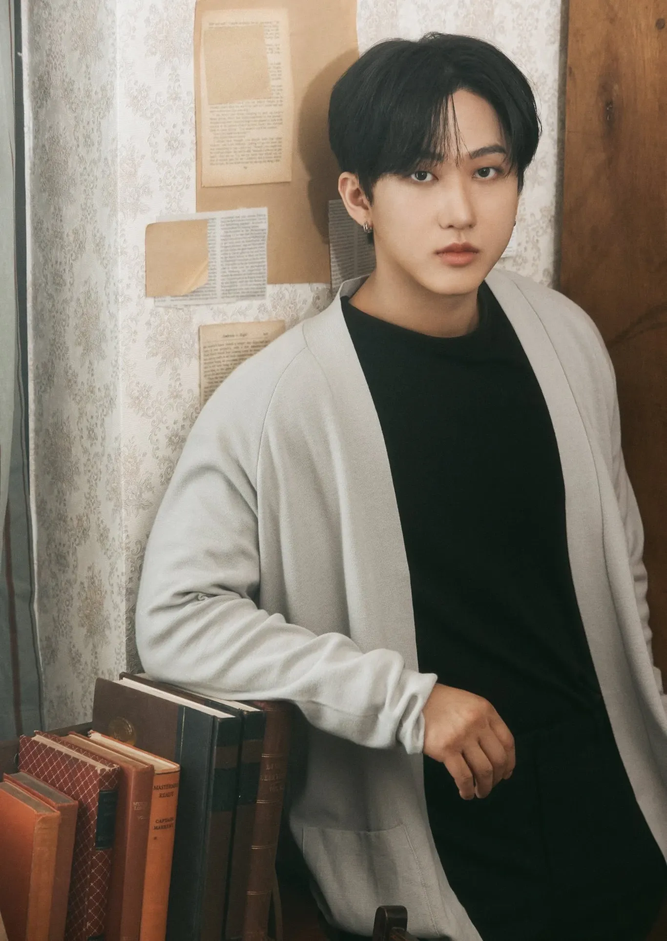 Recent activity shot of Changbin (Stray Kids)