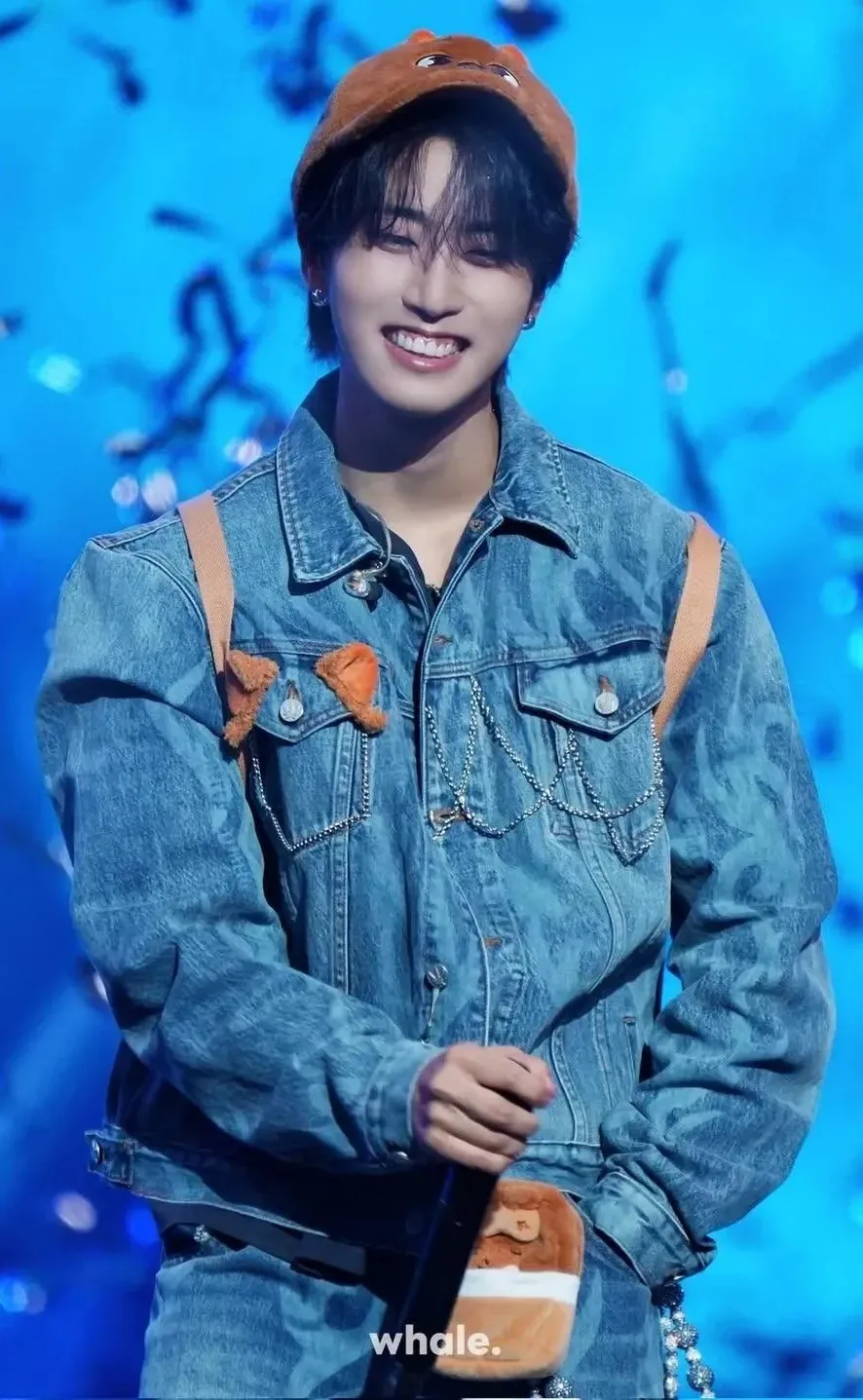 Recent activity shot of HAN (Stray Kids)
