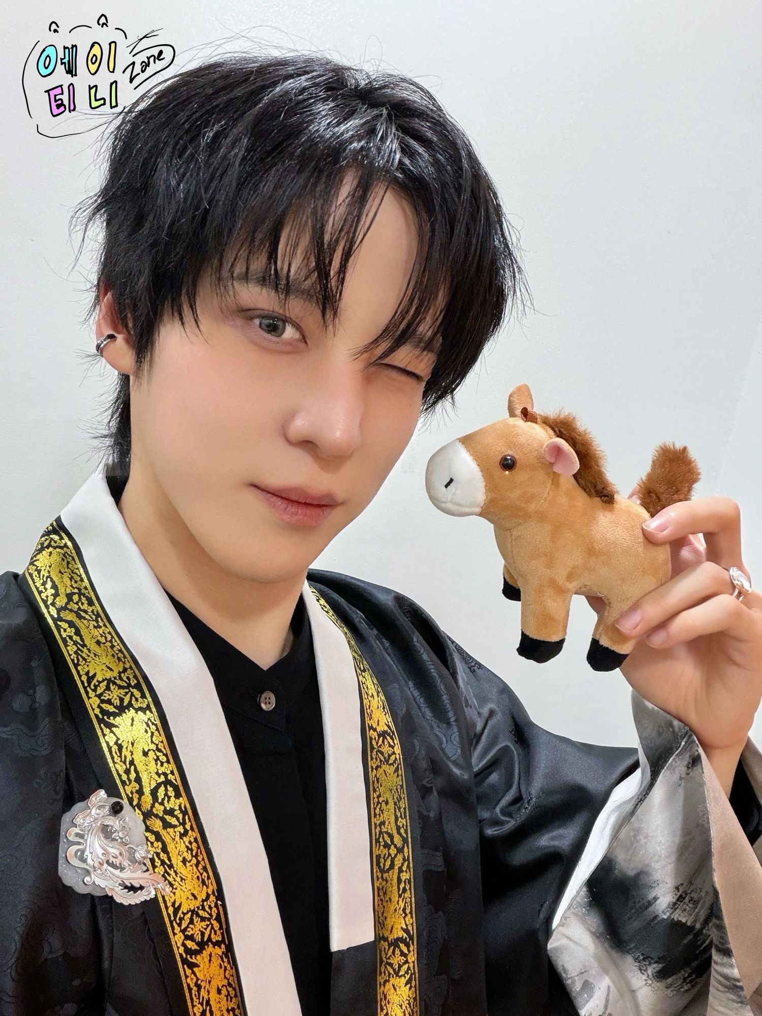 A moment captured by Yunho (ATEEZ)'s fan