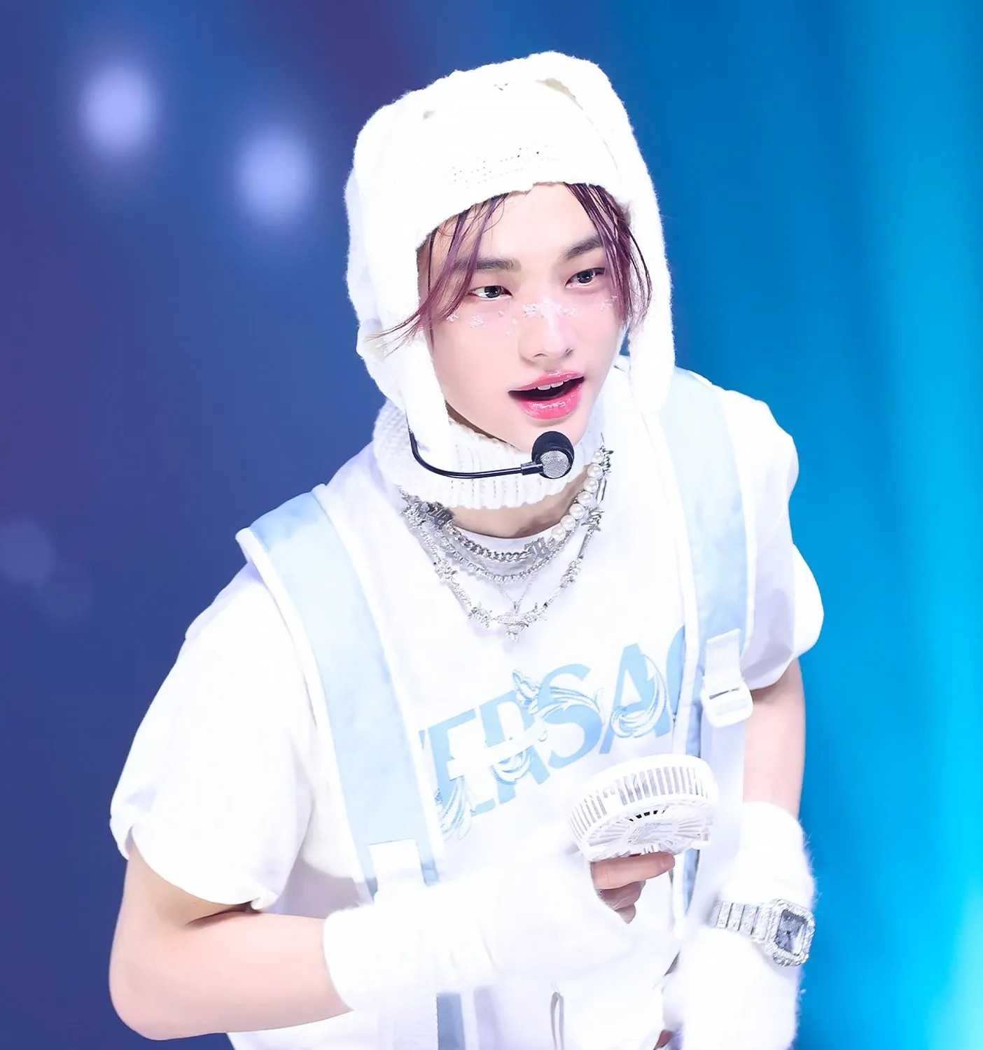 Behind-the-scenes cut of Hyunjin (Stray Kids)