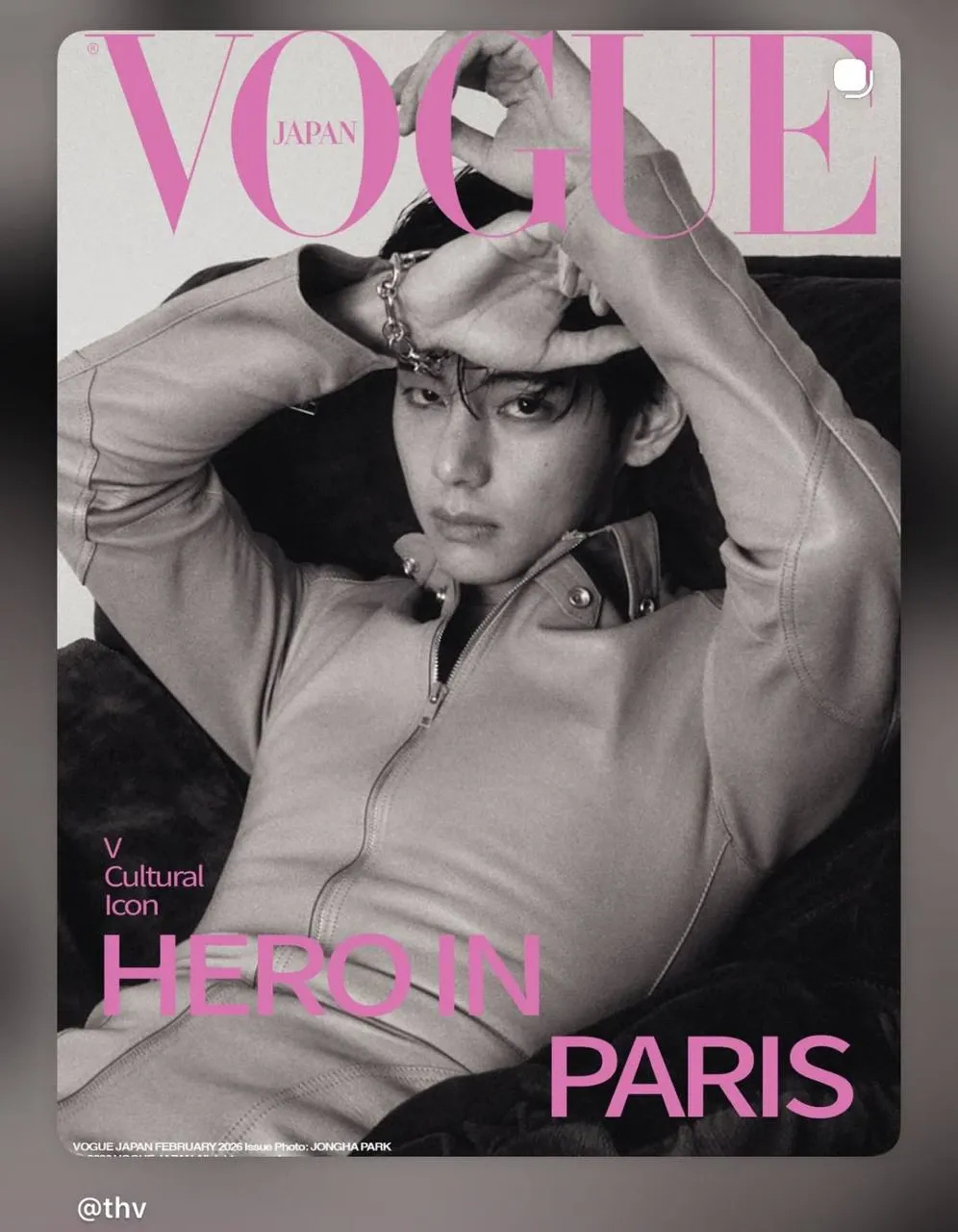 Momen yang diabadikan oleh penggemar V (BTS)