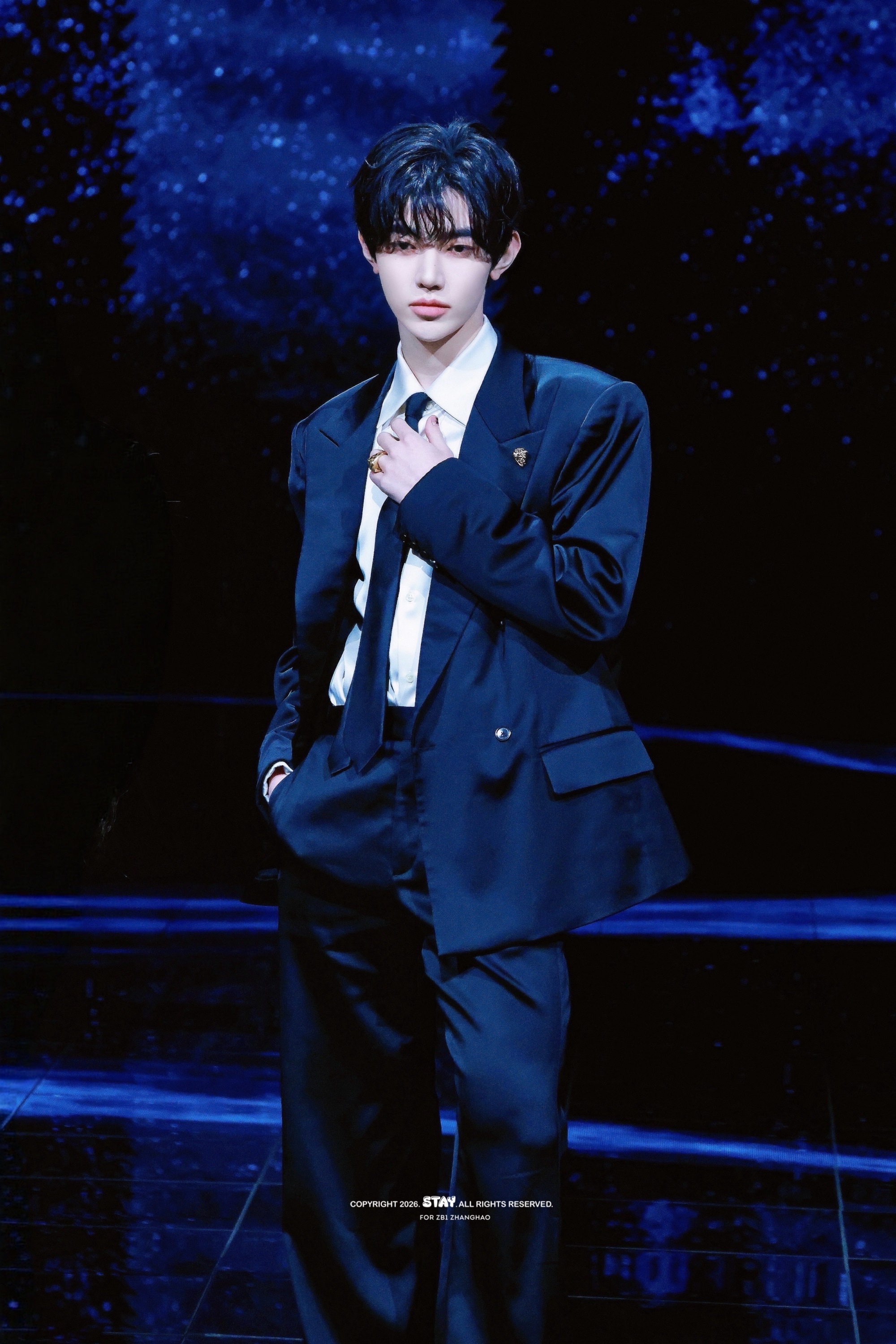 A moment captured by Zhang Hao (ZEROBASEONE)'s fan