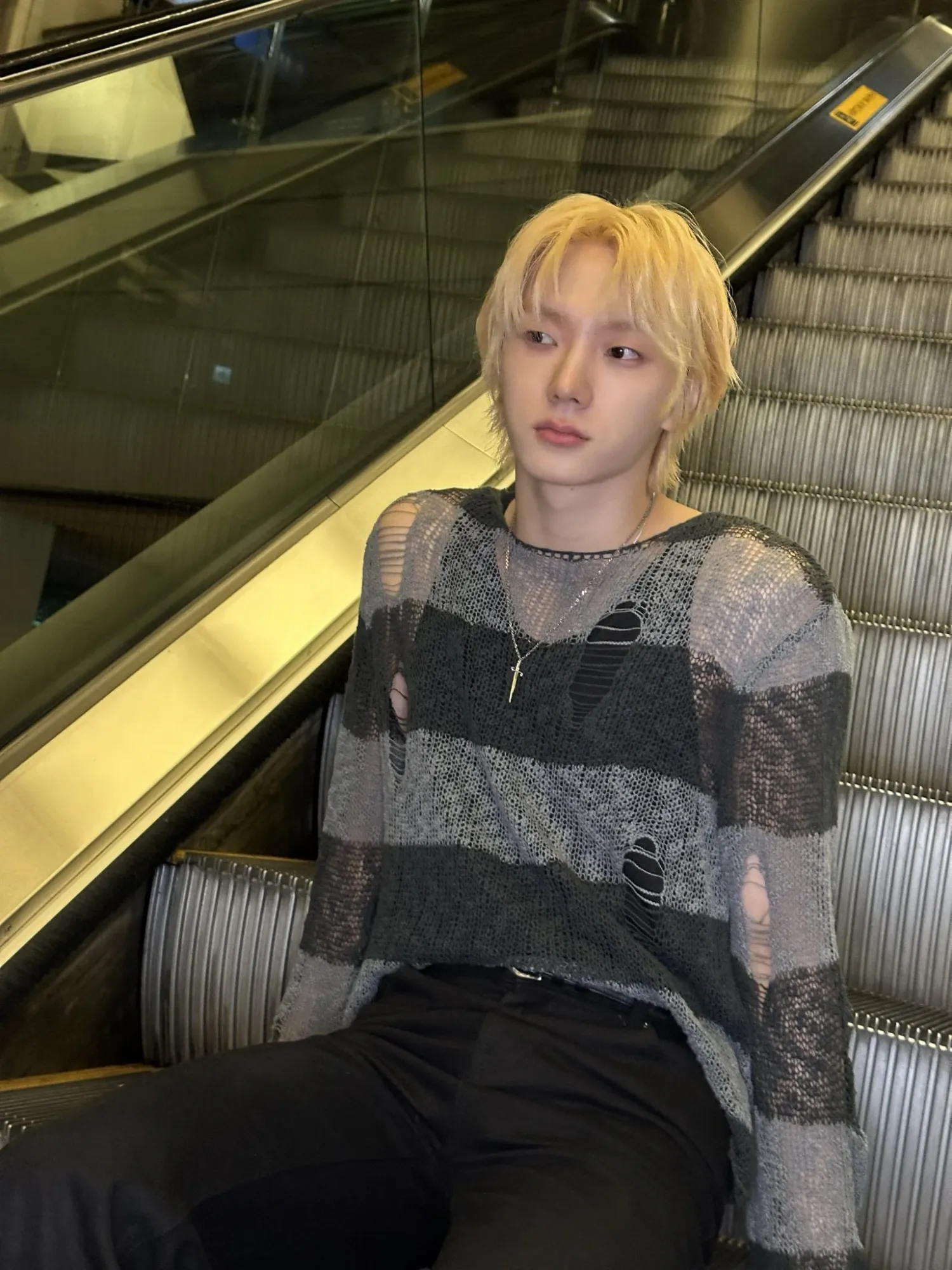 Recent activity shot of Sungho (BOYNEXTDOOR)