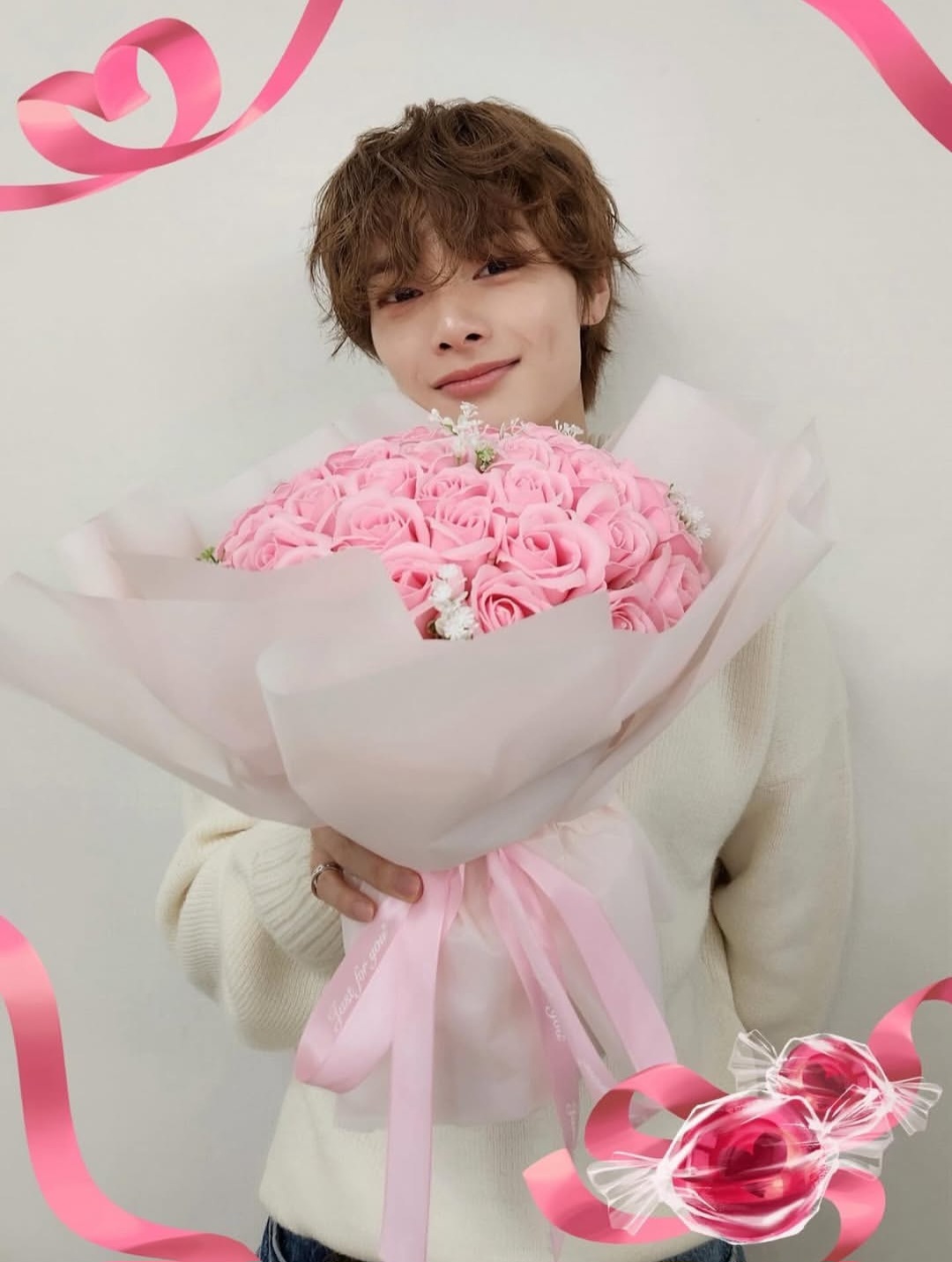 A moment captured by I.N (Stray Kids)'s fan