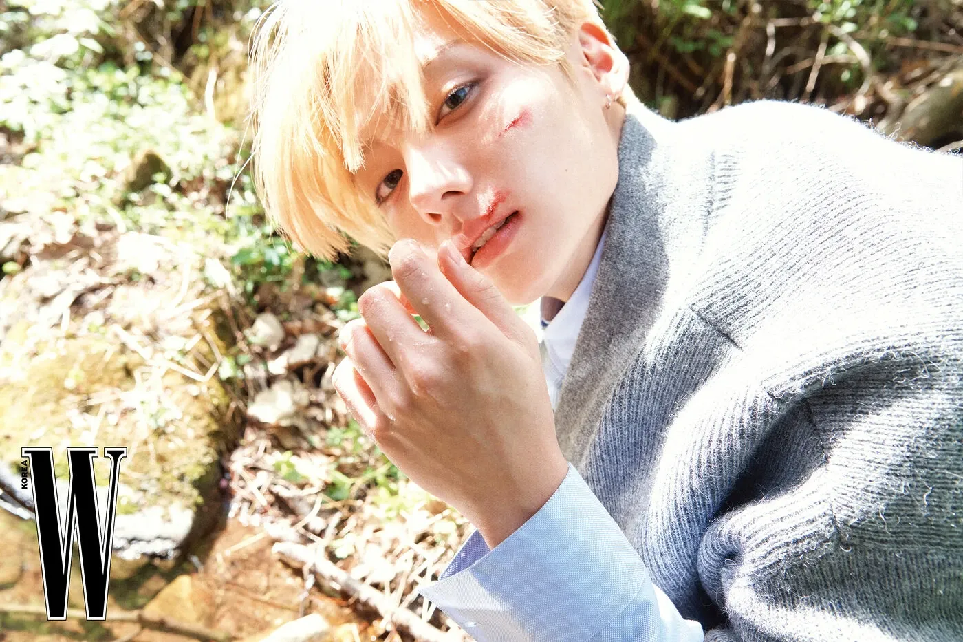 Behind-the-scenes cut of Lee Sangwon (ALPHA DRIVE ONE)