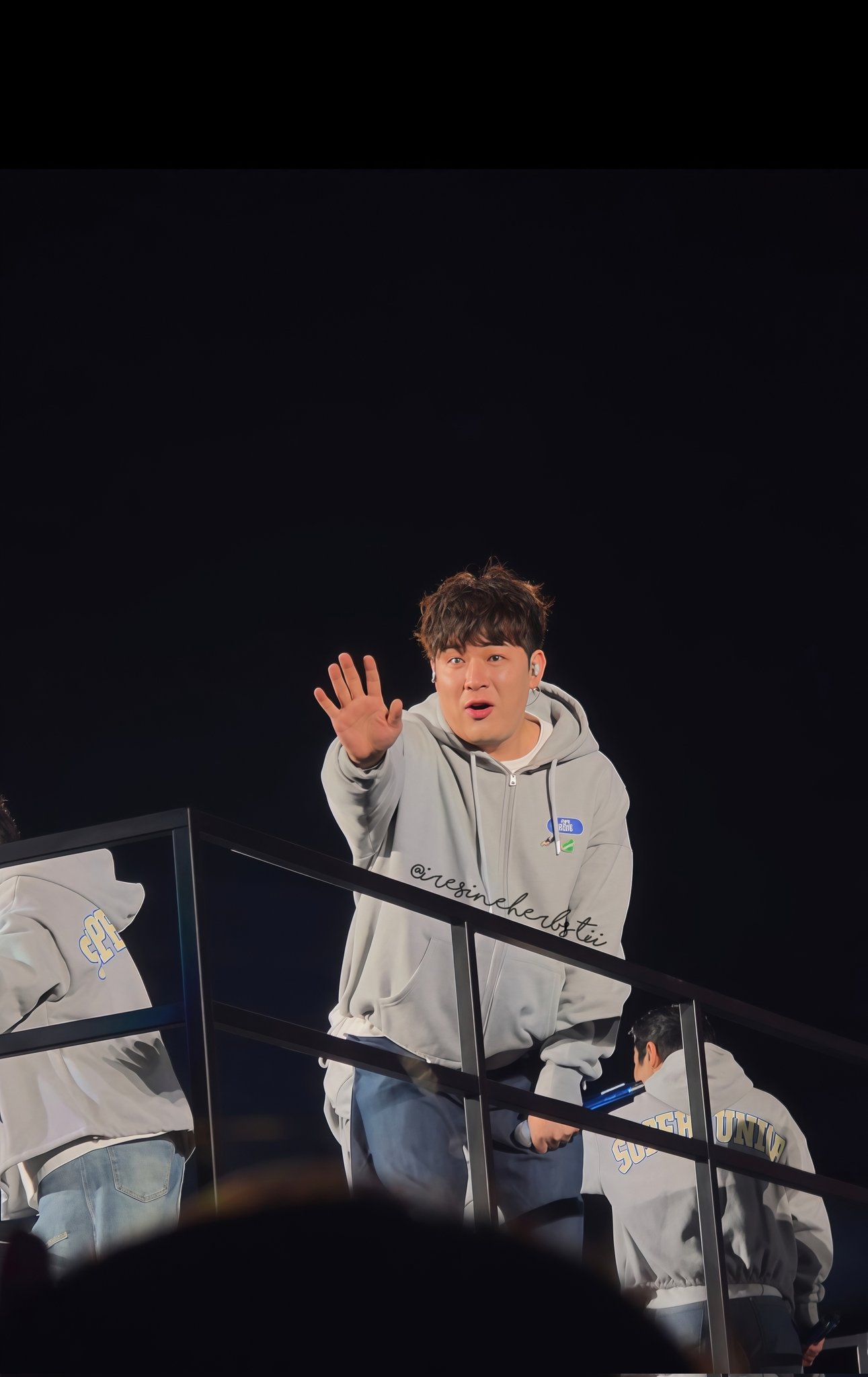 Behind-the-scenes cut of Shindong (Super Junior)