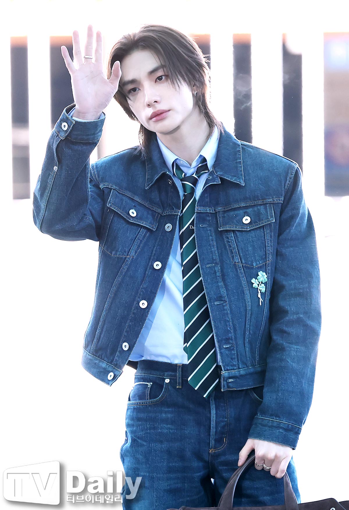 Behind-the-scenes cut of Hyunjin (Stray Kids)