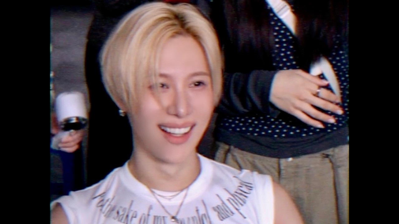 Behind-the-scenes cut of Taemin (SHINee)