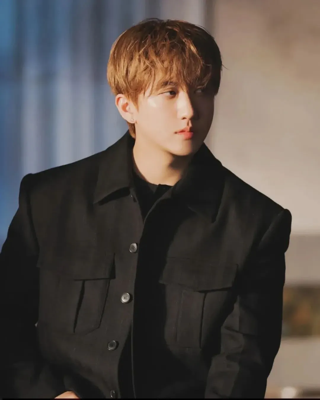 A moment captured by Changbin (Stray Kids)'s fan