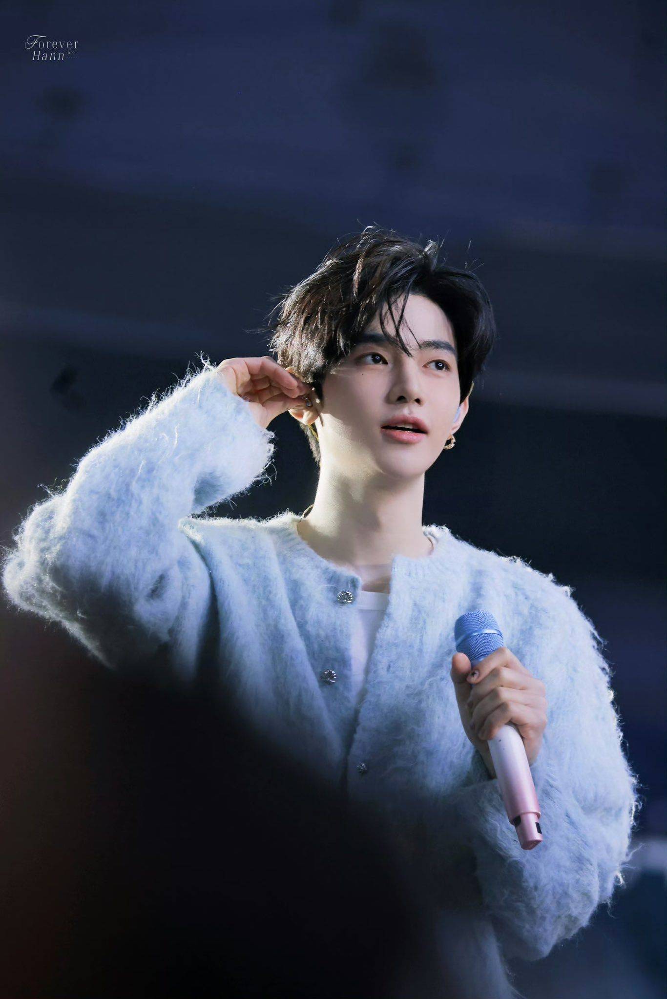 章昊粉丝拍下的瞬间