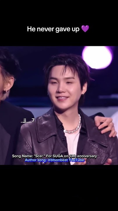 A heartfelt wallpaper shared by SUGA (BTS)'s fans