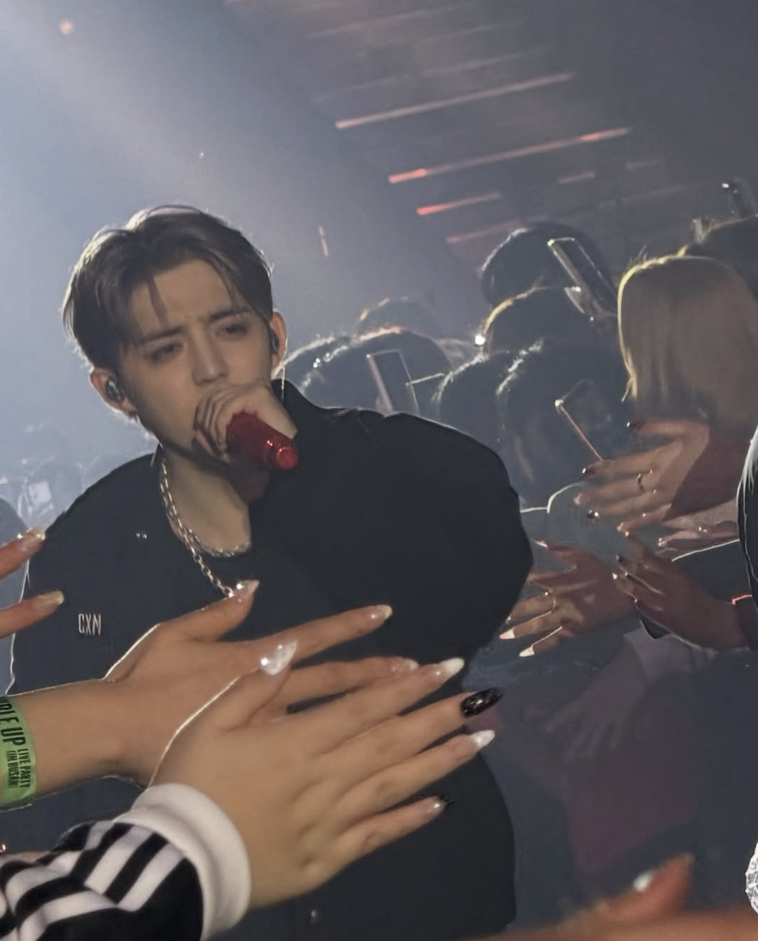 A moment captured by S.Coups (SEVENTEEN)'s fan