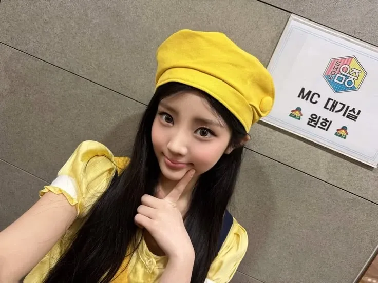 A moment captured by Wonhee (ILLIT)'s fan