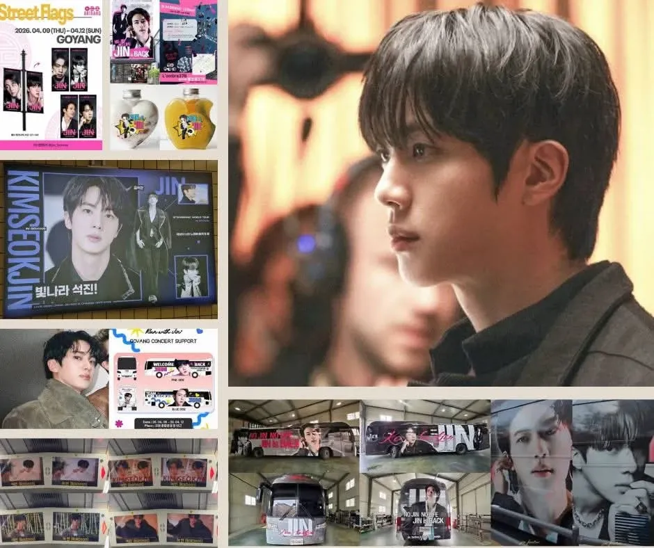 Potret di balik layar Jin (BTS)