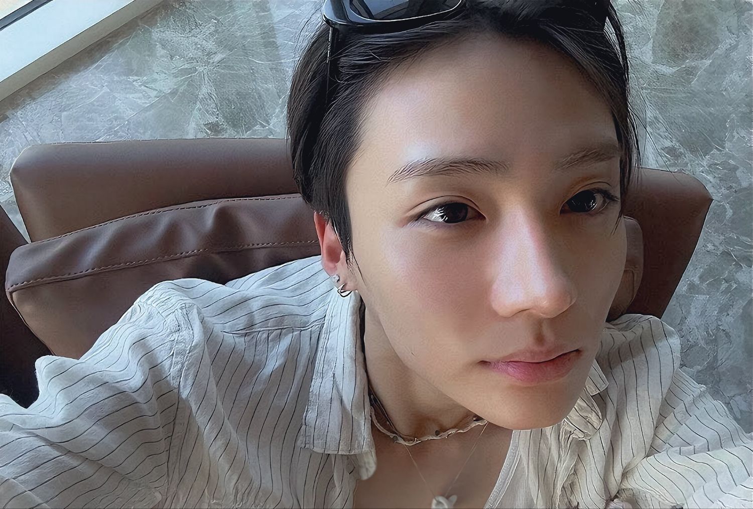 A moment captured by Lee Sangwon (ALPHA DRIVE ONE)'s fan