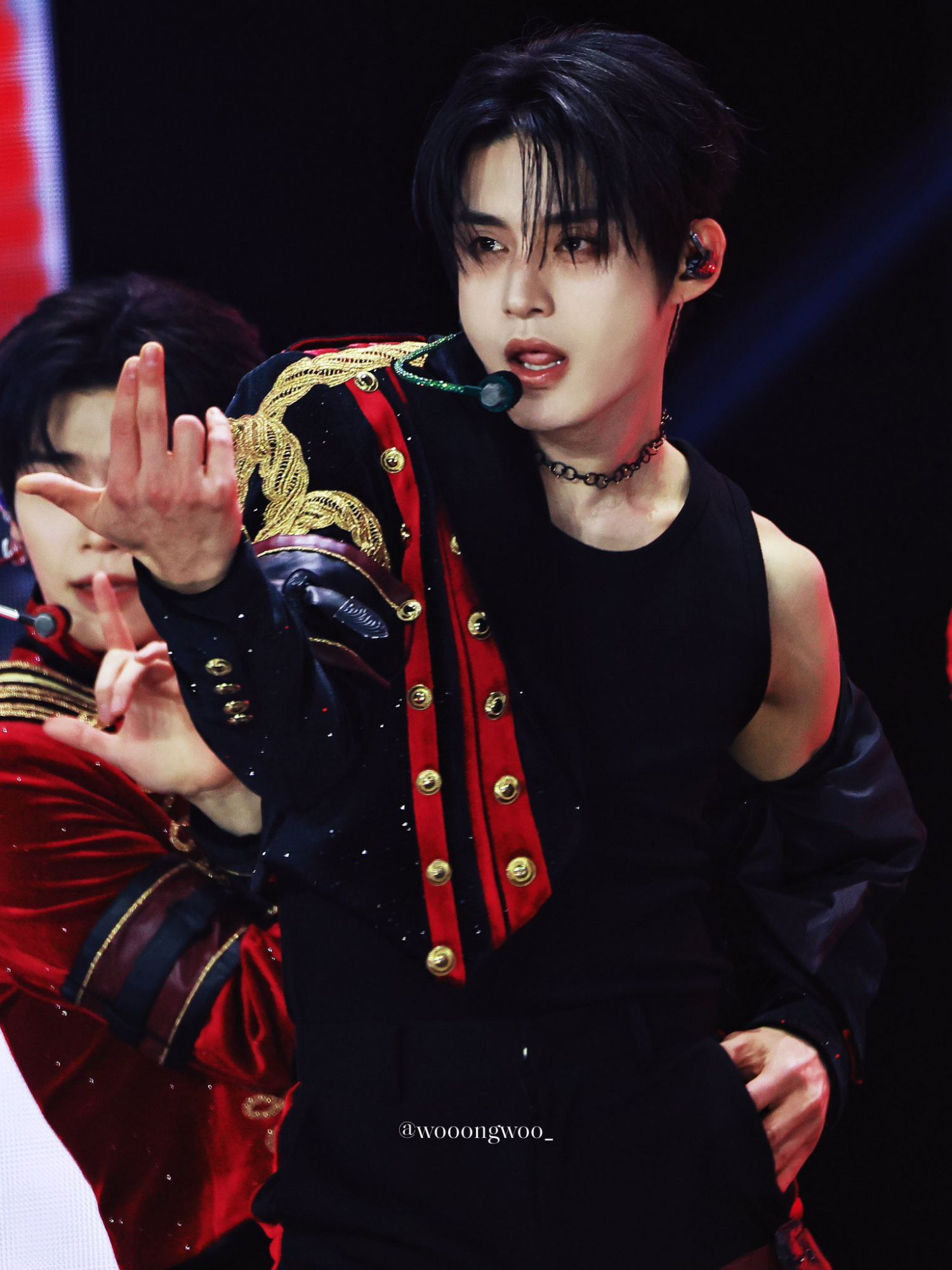 Recent activity shot of Kim Jiwoong (ZEROBASEONE)