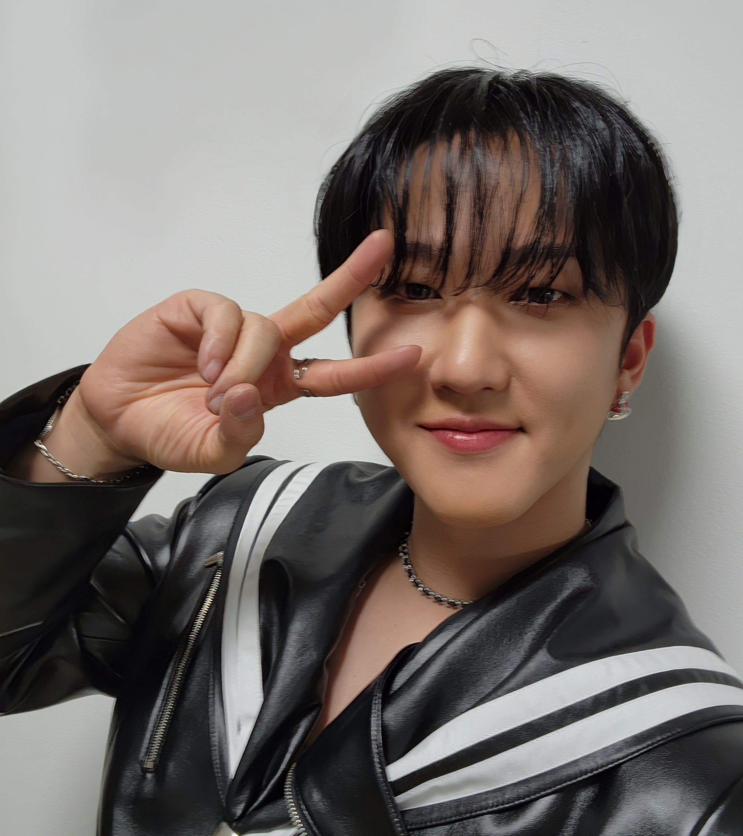 A moment captured by Changbin (Stray Kids)'s fan