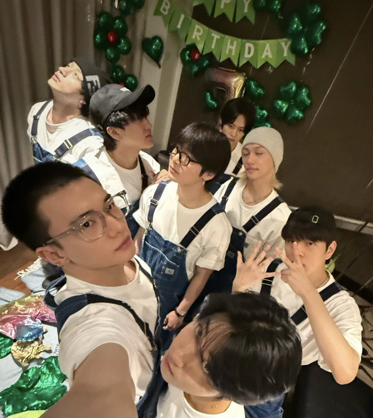 A moment captured by Seungmin (Stray Kids)'s fan