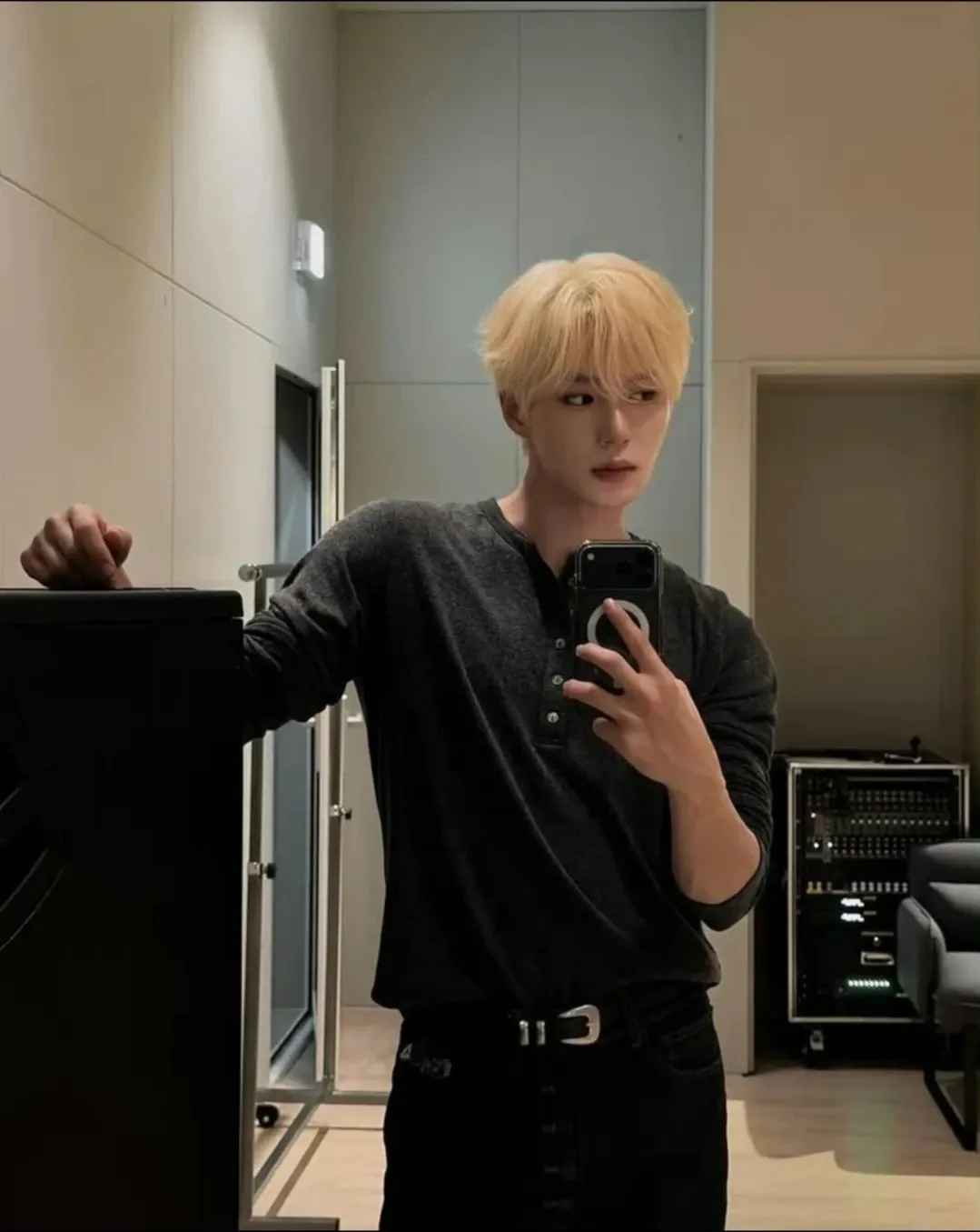 A moment captured by Kim Junseo (ALPHA DRIVE ONE)'s fan