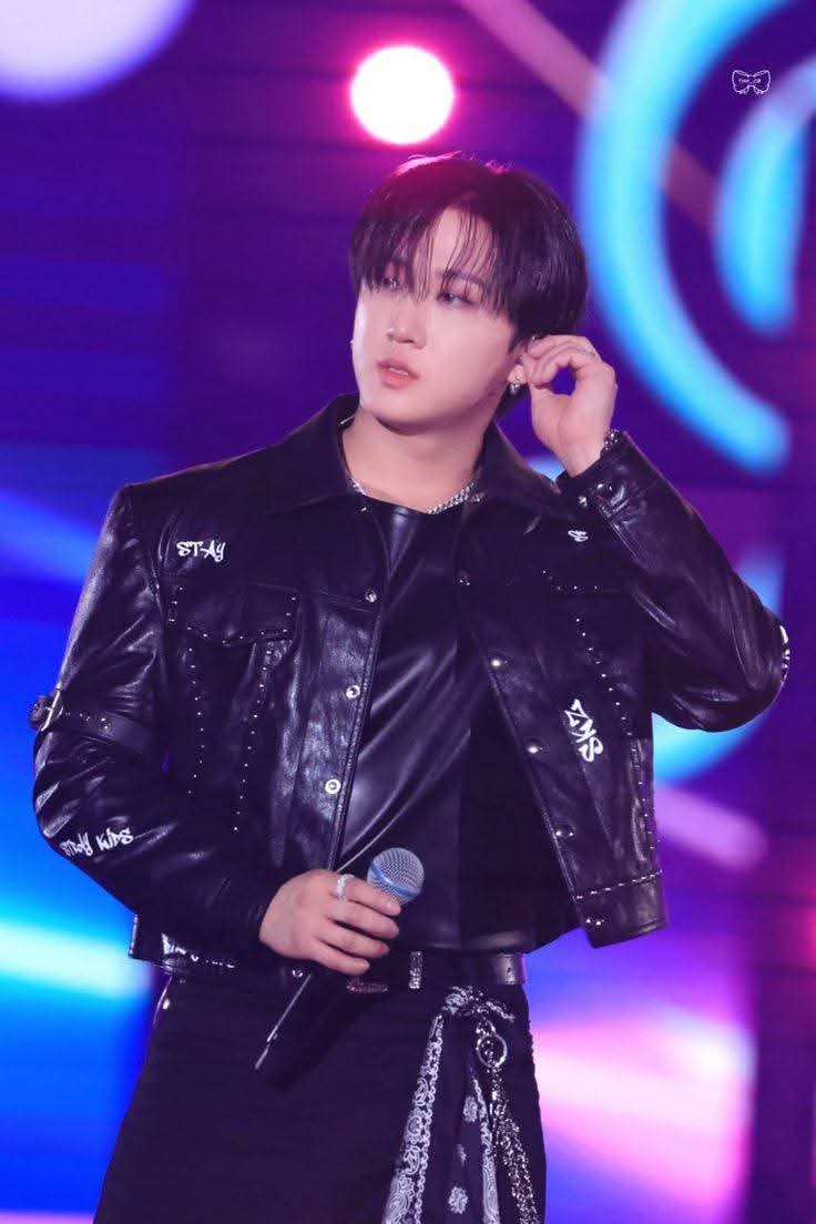 A moment captured by Changbin (Stray Kids)'s fan