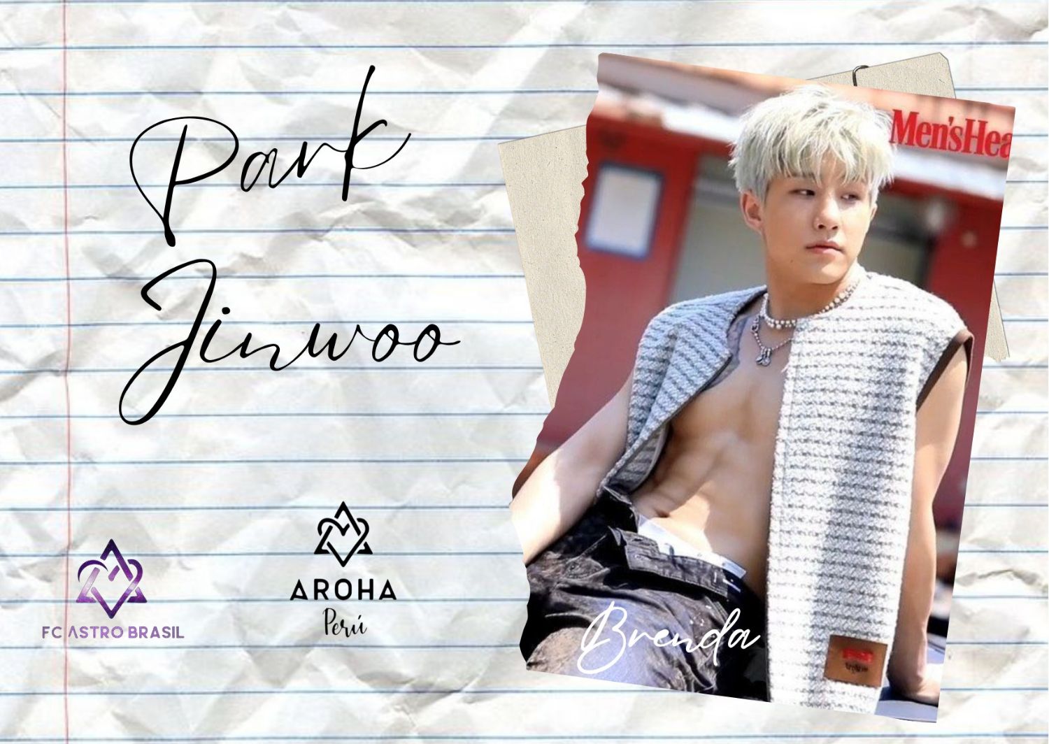 Recent activity shot of Jinjin (ASTRO)