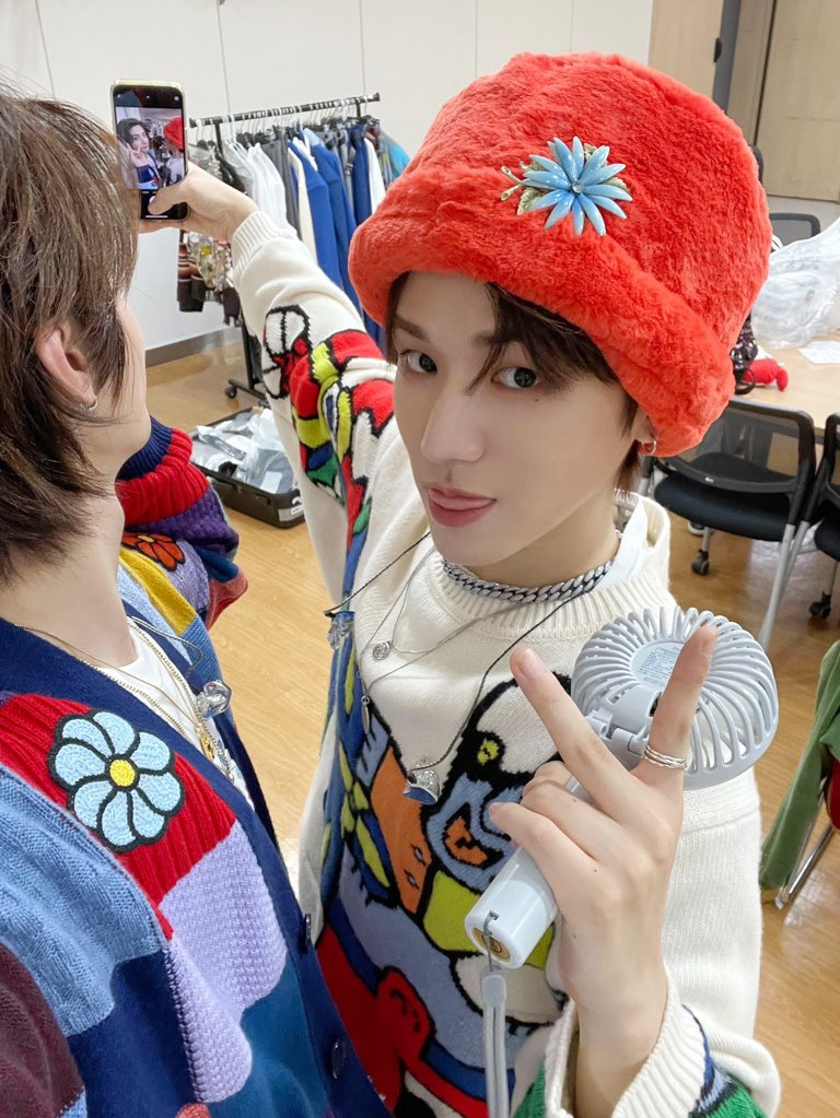 A moment captured by Riwoo (BOYNEXTDOOR)'s fan